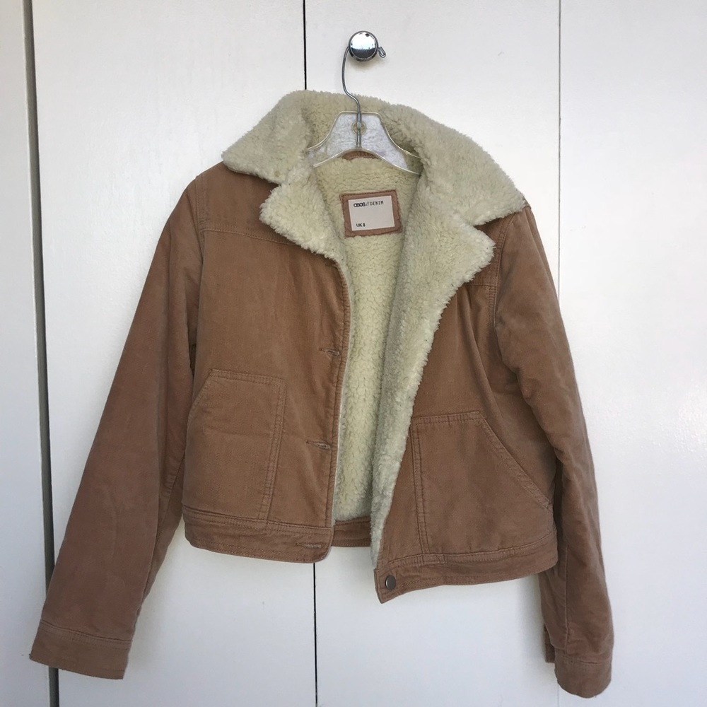 ASOS Sherpa jacket, US size 4